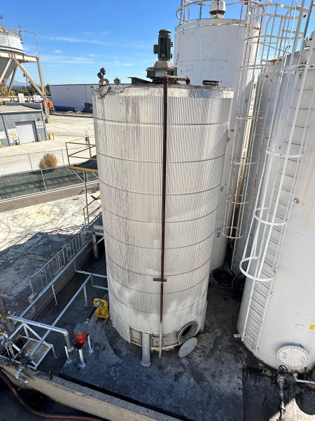 10000 gallon stainless steel mix tank